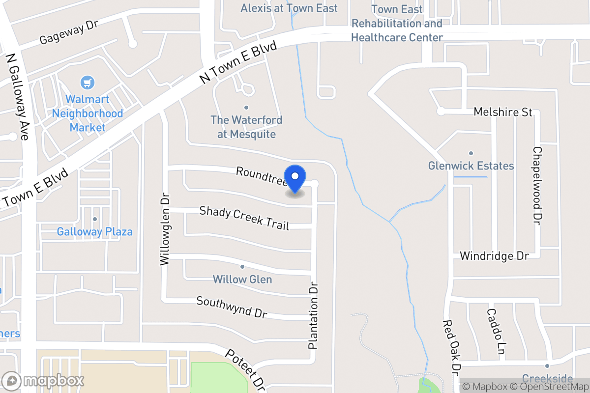 Map of 606 Roundtree Dr