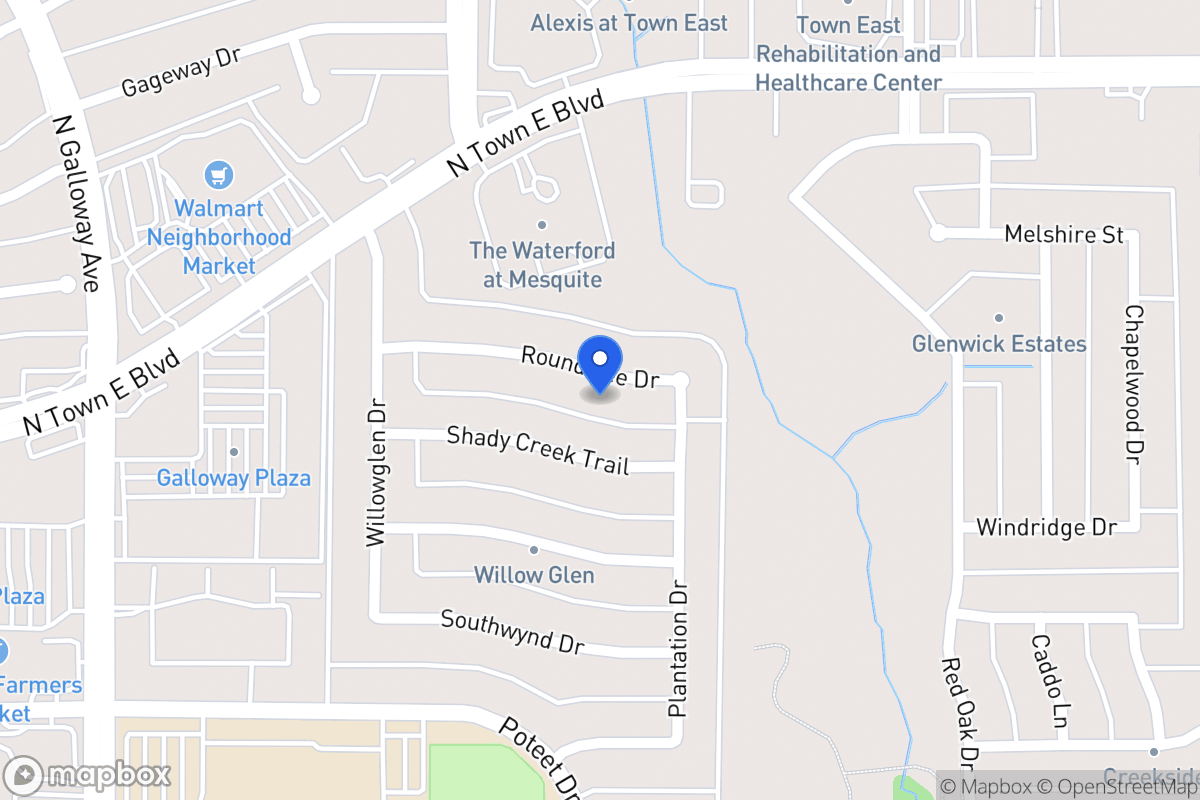 Map of 614 Roundtree Dr