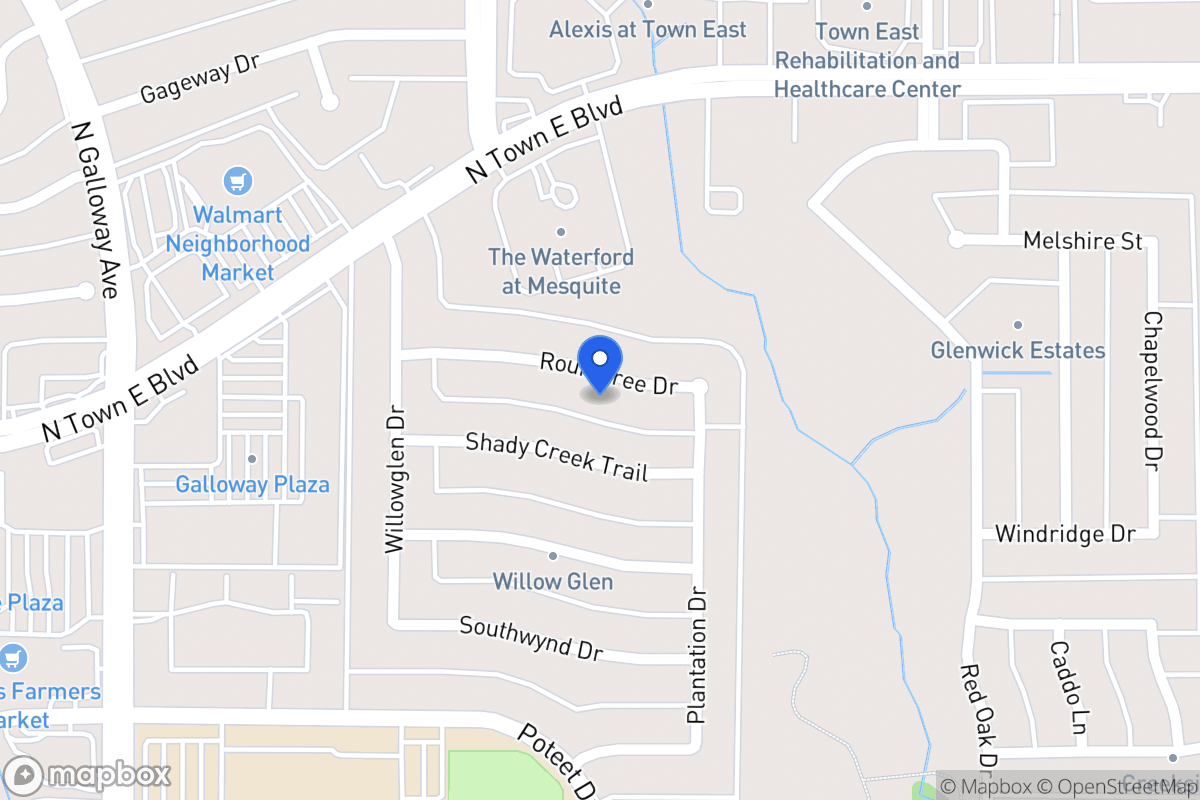 Map of 618 Roundtree Dr