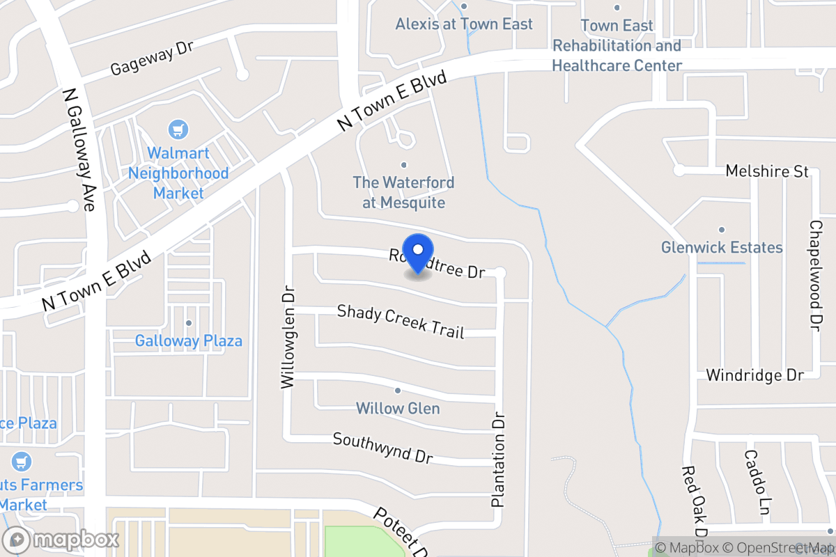 Map of 622 Roundtree Dr