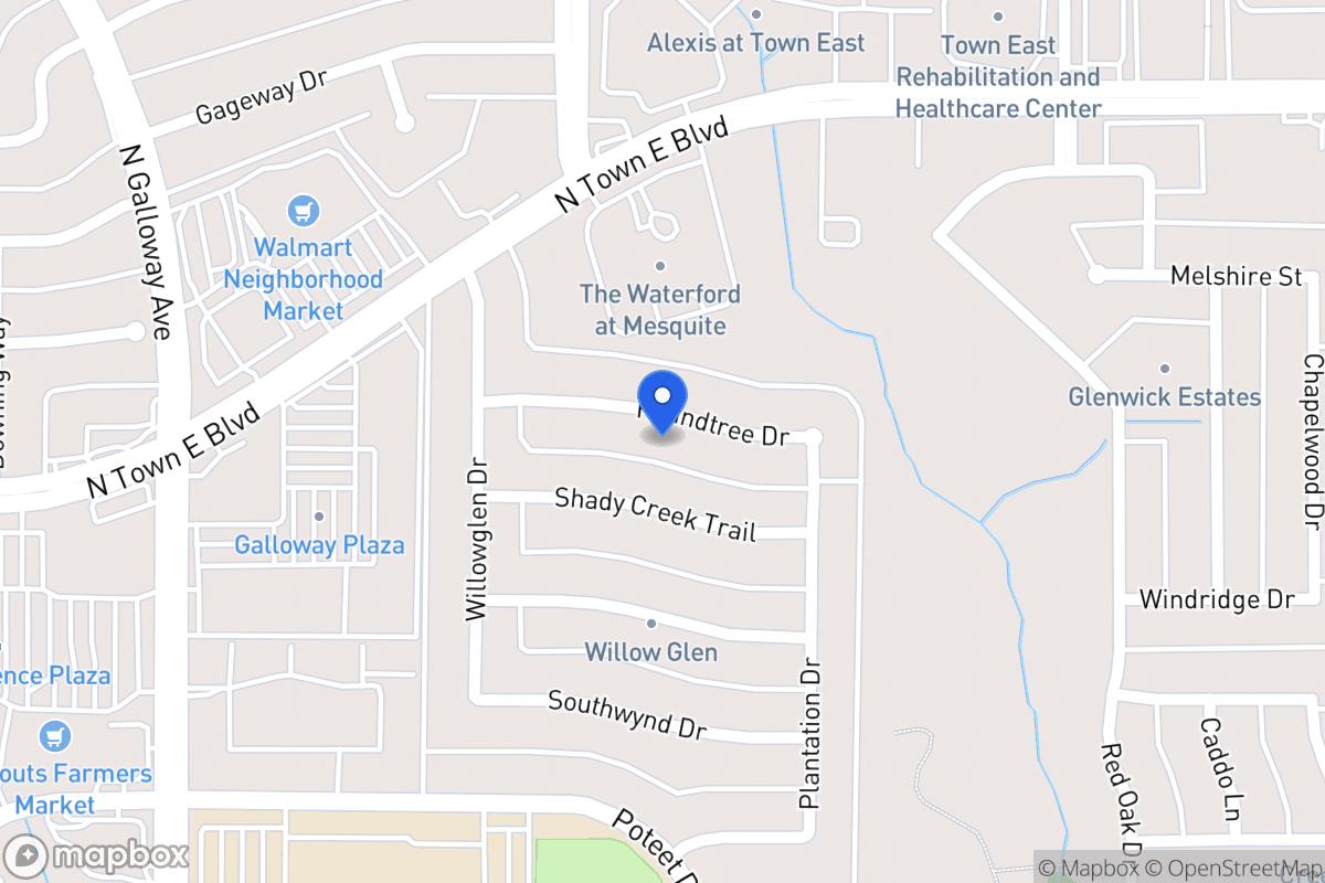 Map of 626 Roundtree Dr