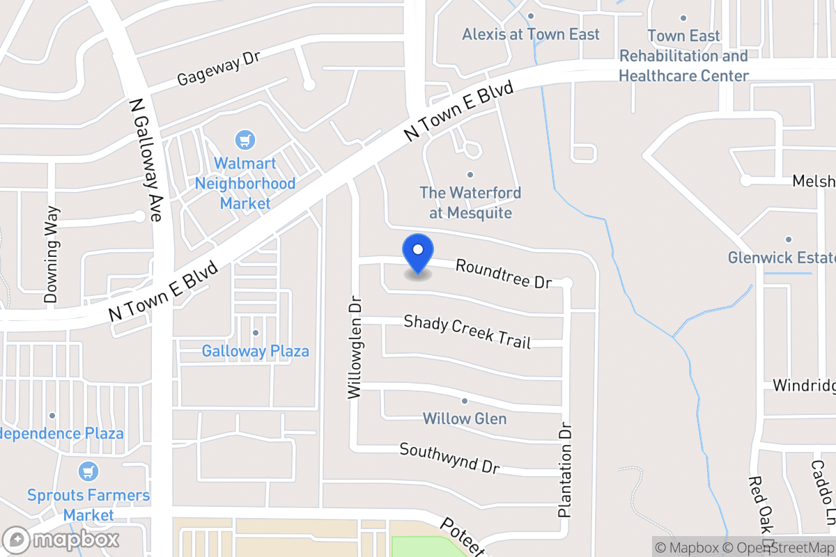 Map of 710 Roundtree Dr