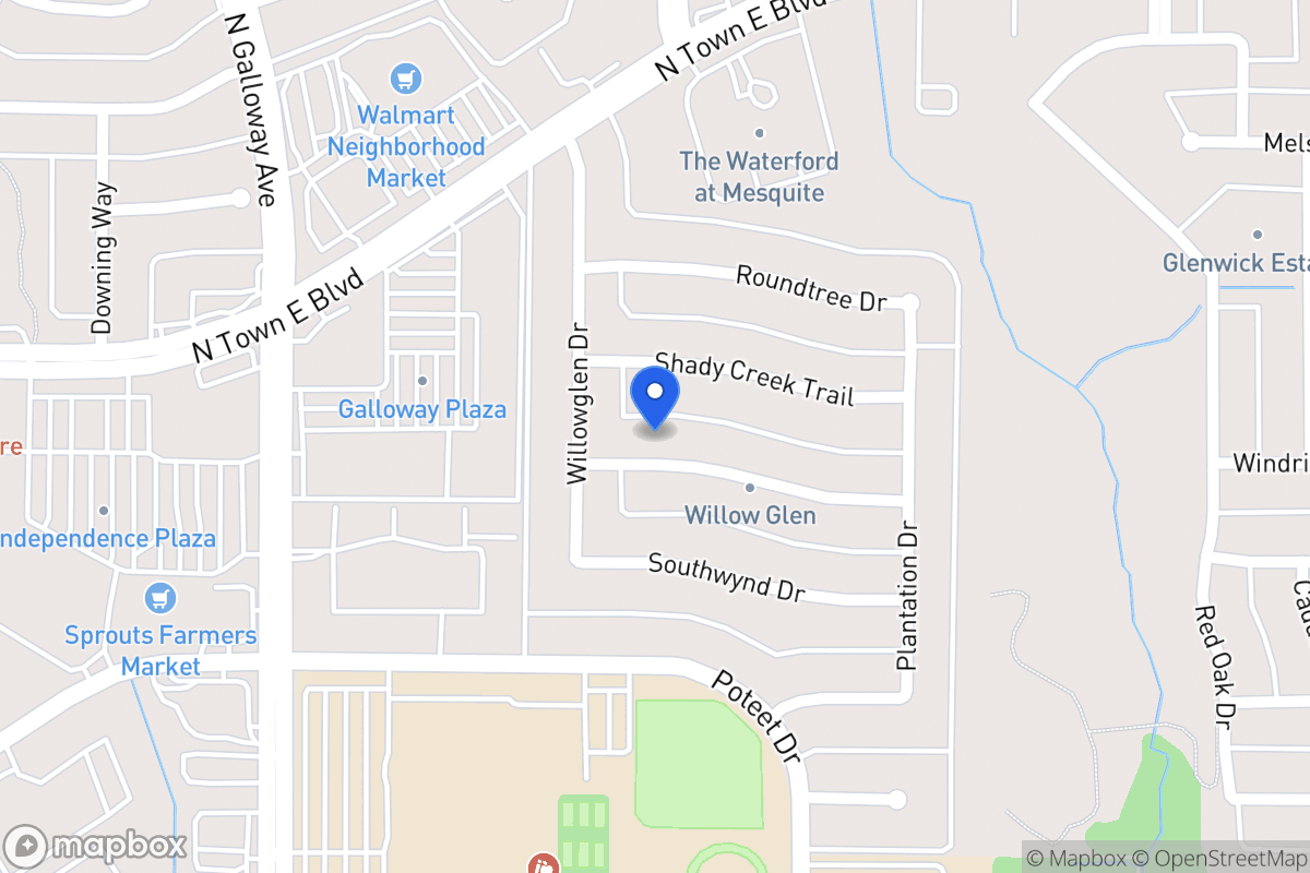 Map of 719 Rosedown Ln