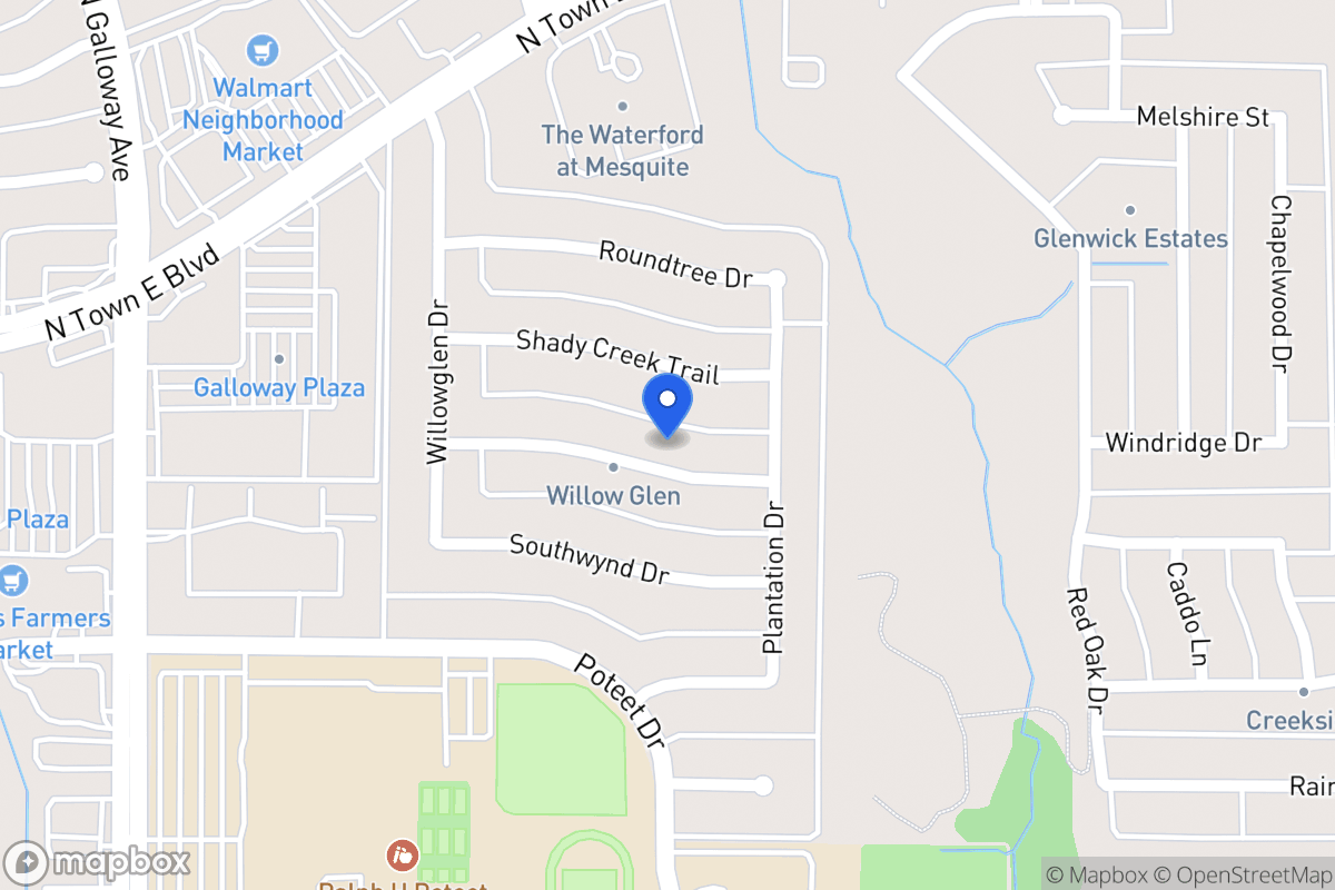Map of 619 Rosedown Ln