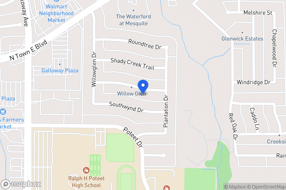 Map of 618 Rosedown Ln