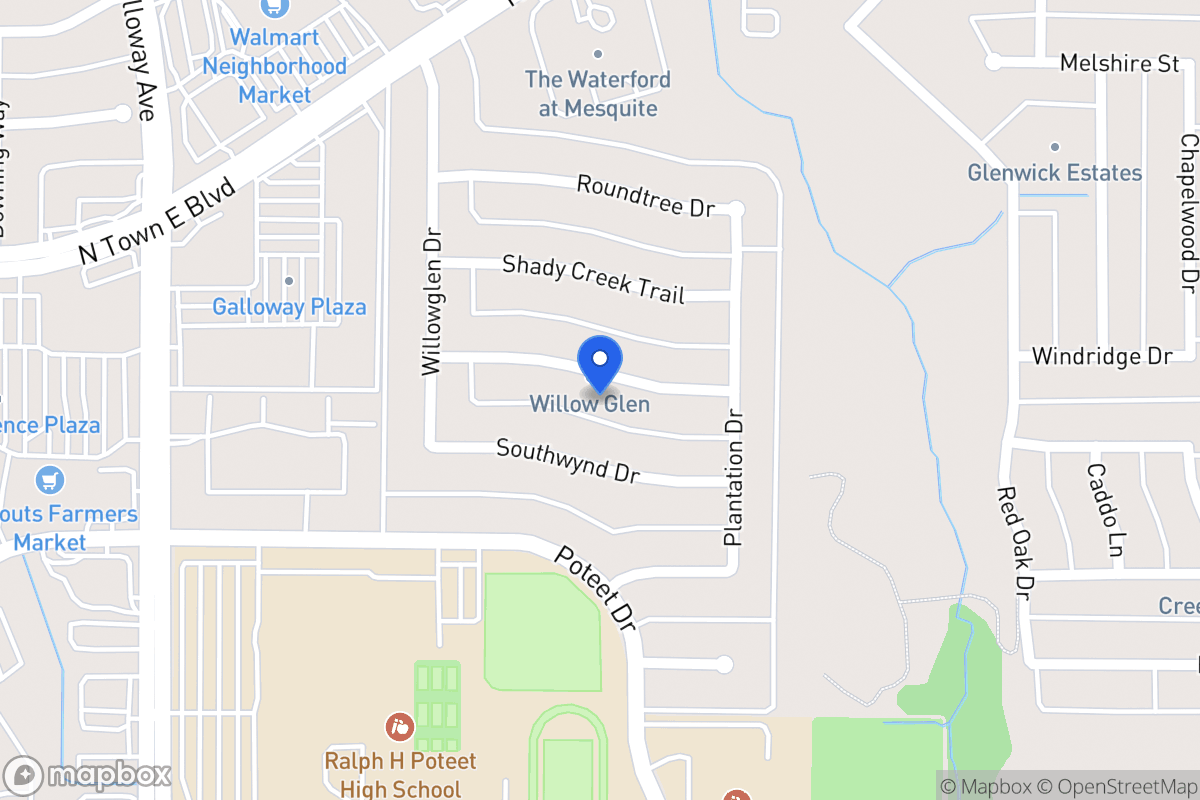 Map of 626 Rosedown Ln