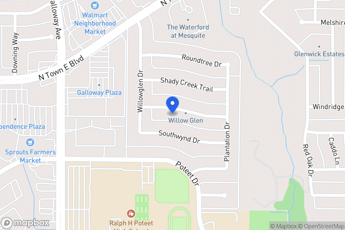 Map of 706 Rosedown Ln