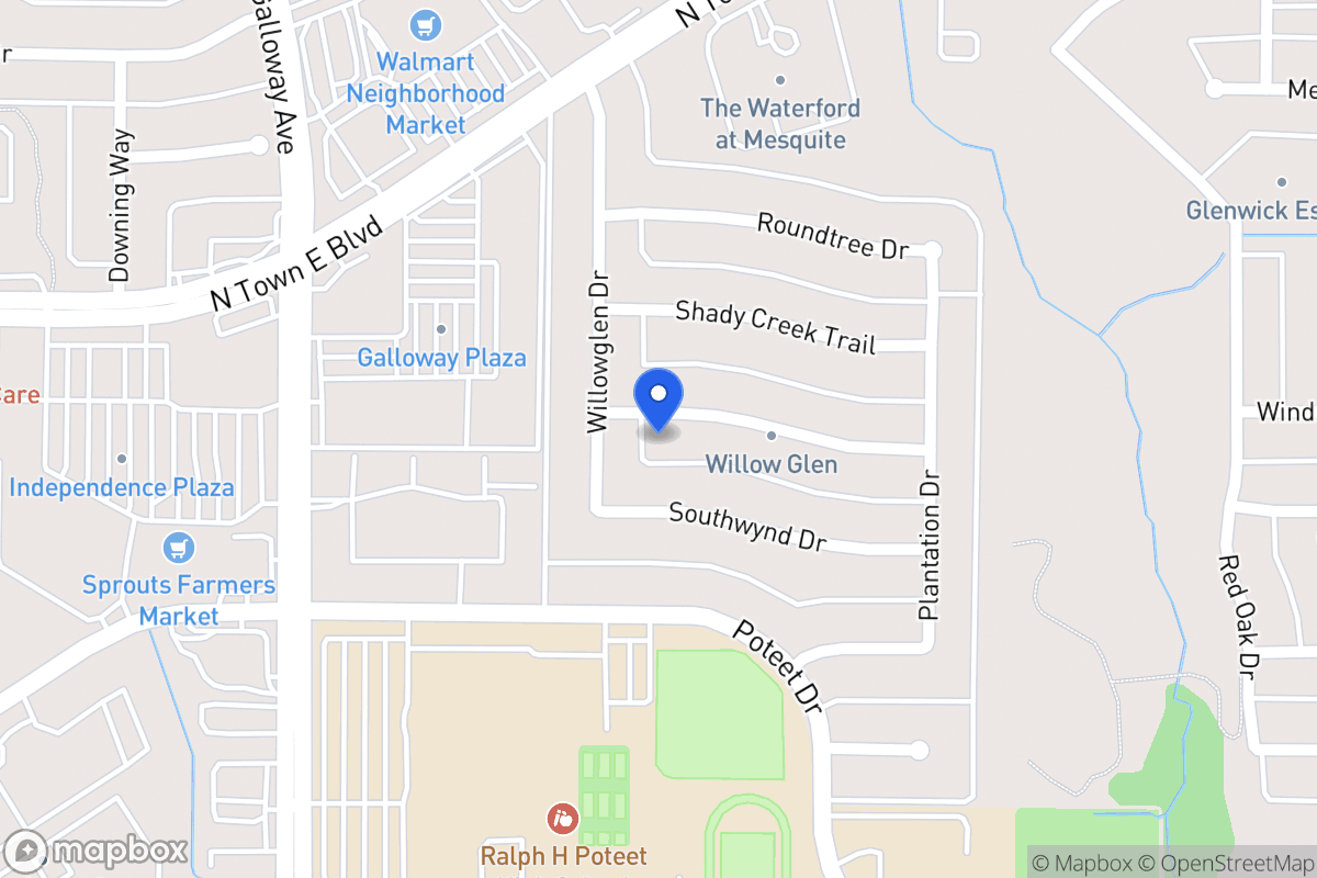 Map of 718 Rosedown Ln