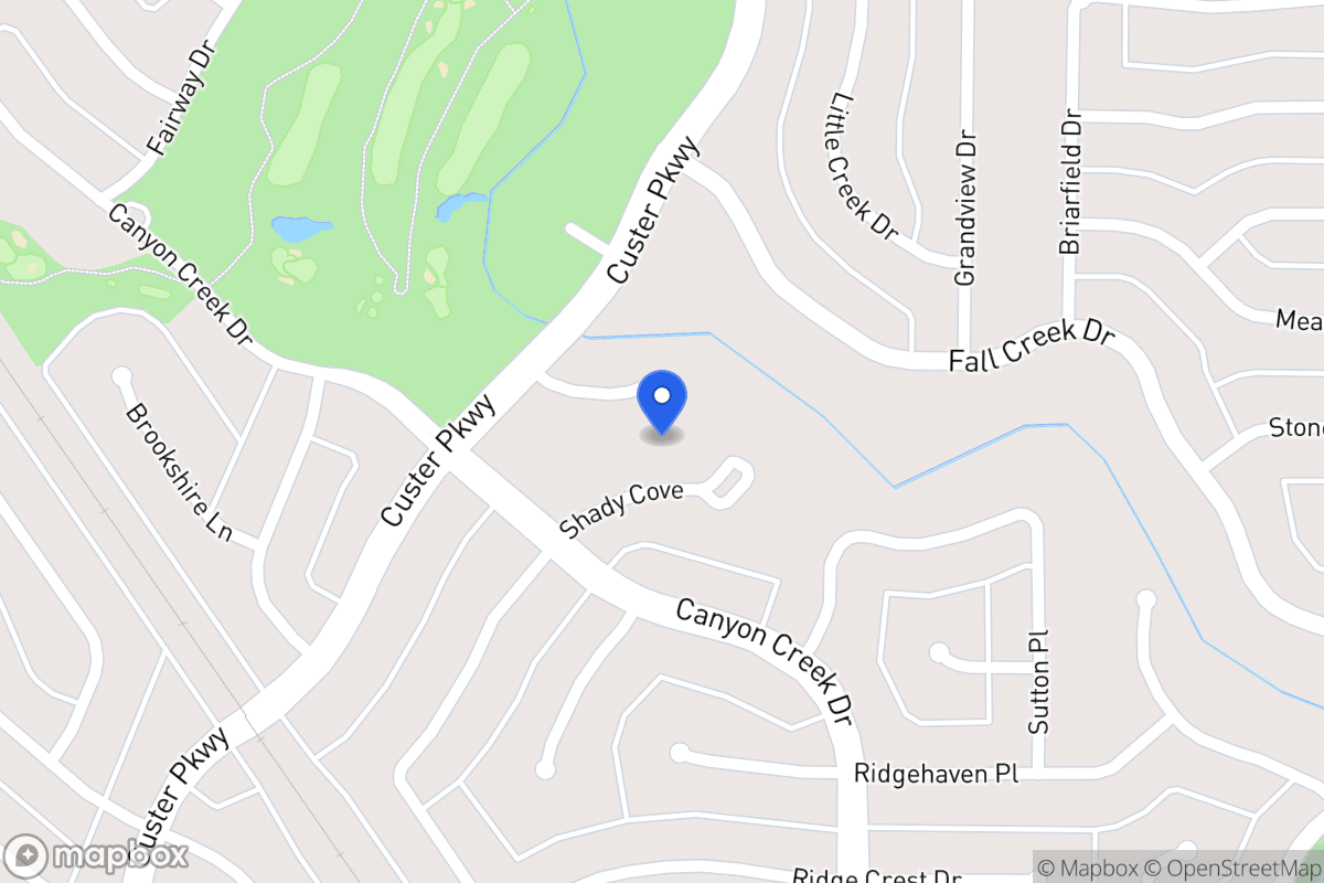 Map of 21 Shady Cove