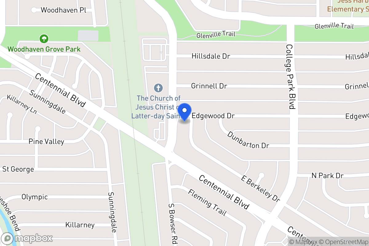 Map of 900 E Berkeley Dr