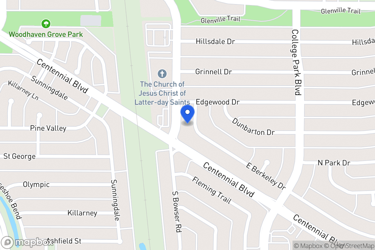 Map of 904 E Berkeley Dr