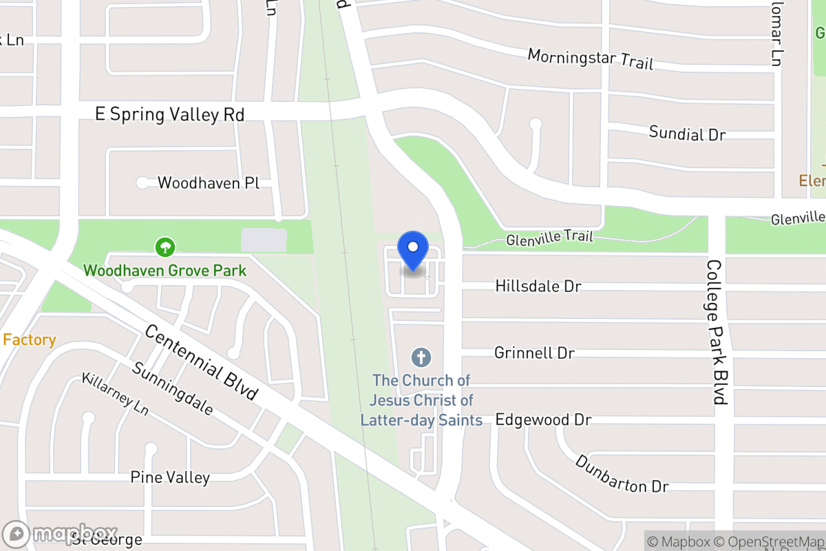 Map of 800 S Bowser Rd