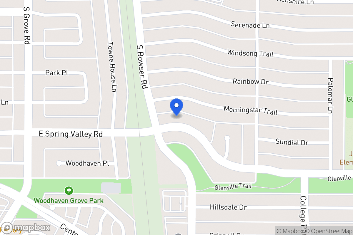 Map of 805 E Spring Valley Rd