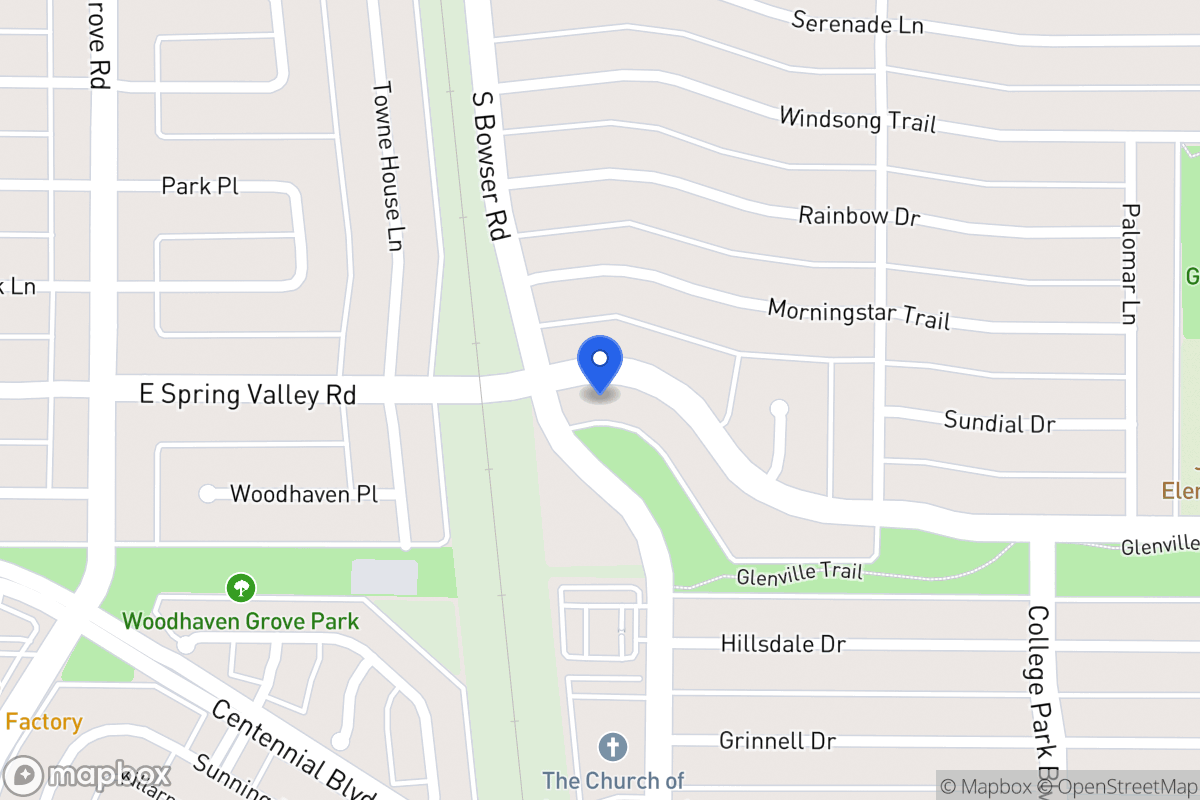 Map of 802 E Spring Valley Rd