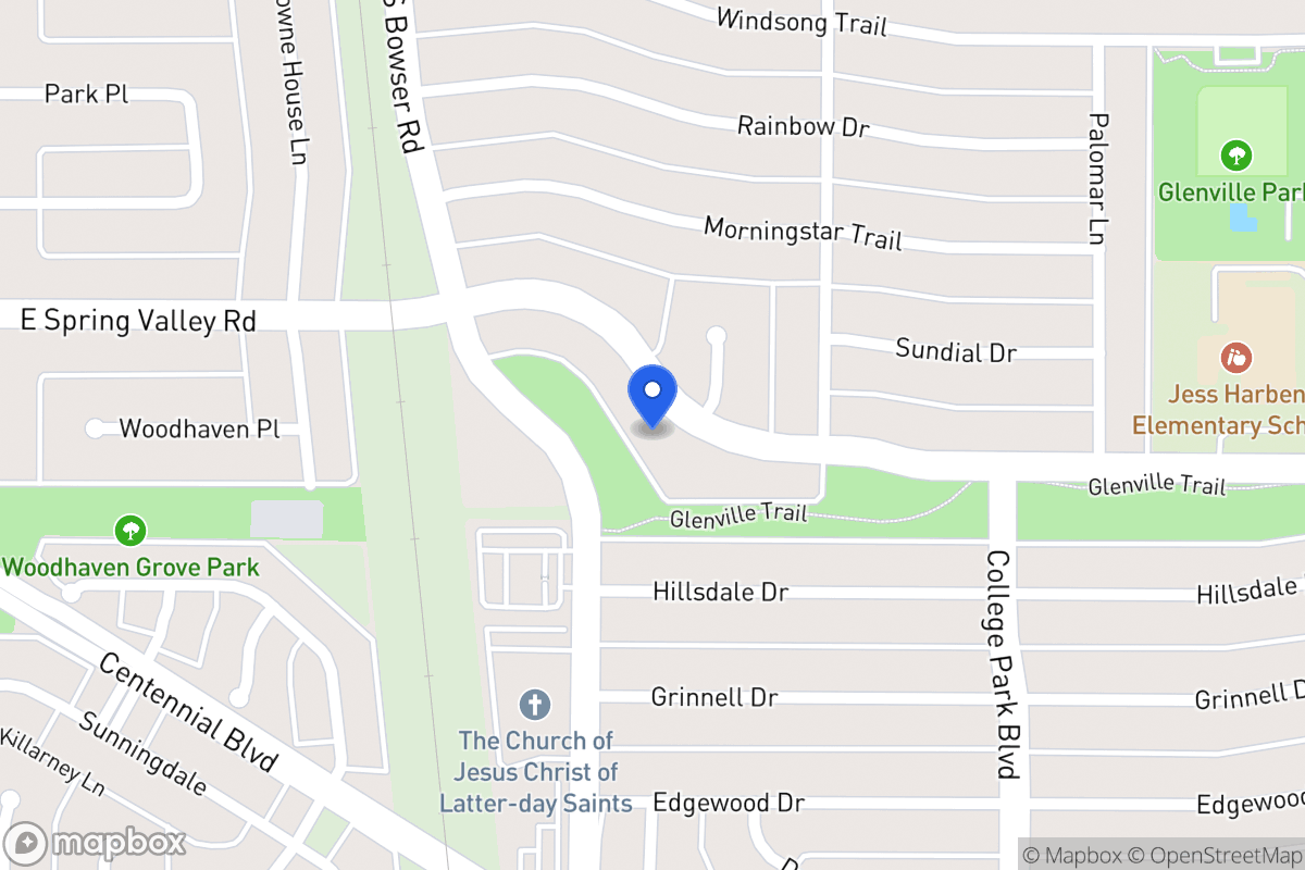 Map of 906 E Spring Valley Rd