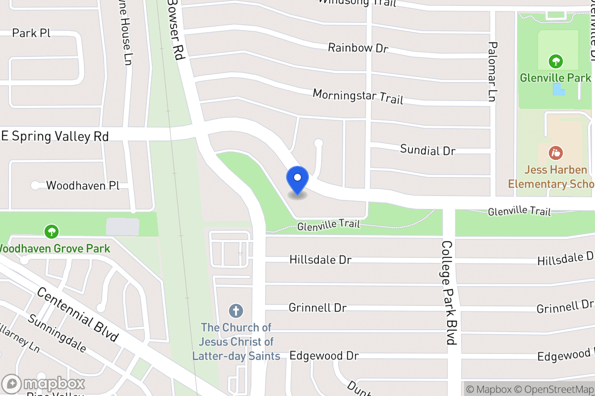 Map of 908 E Spring Valley Rd