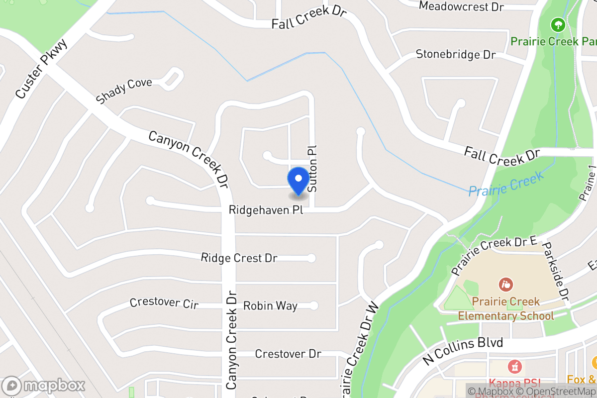 Map of 2201 Sutton Pl
