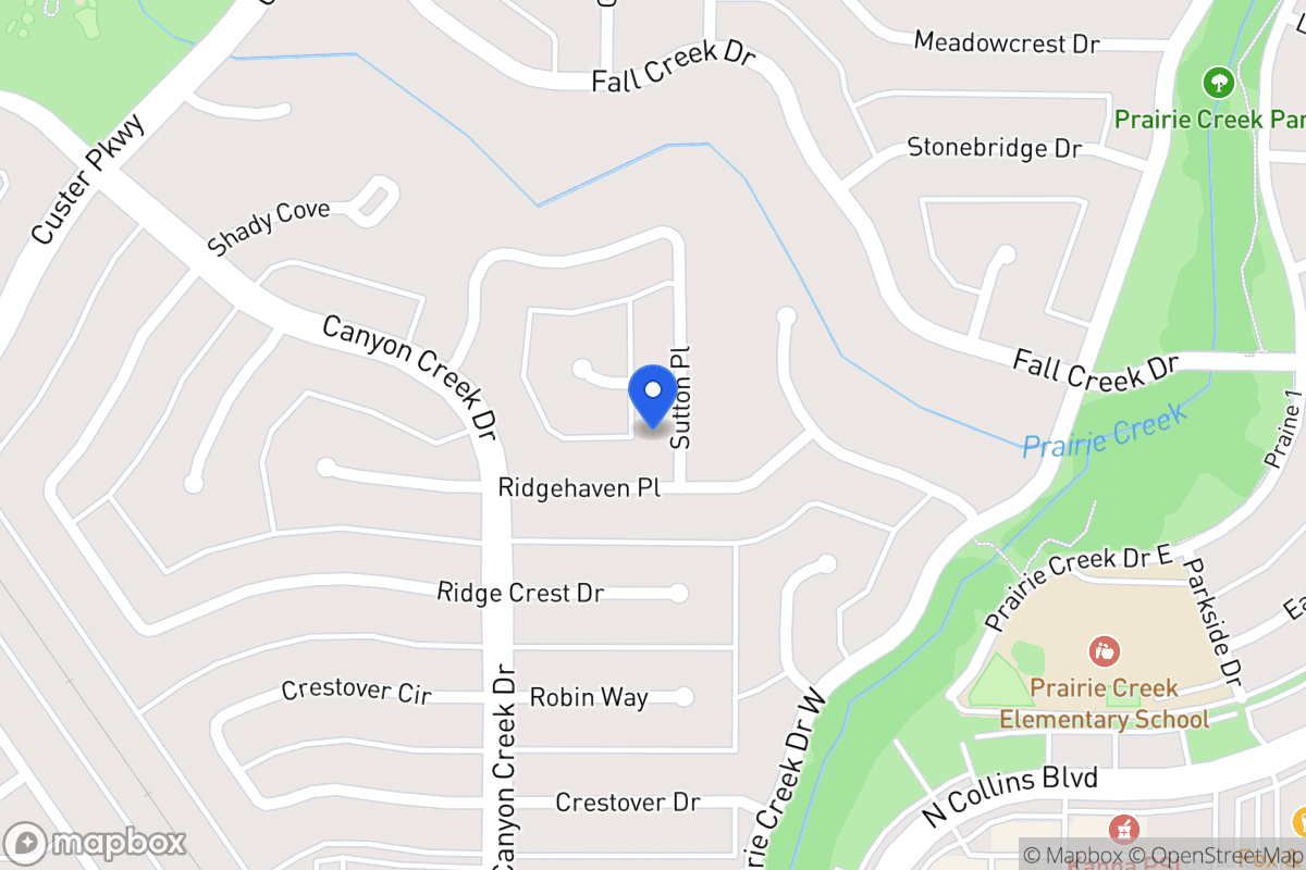 Map of 2203 Sutton Pl