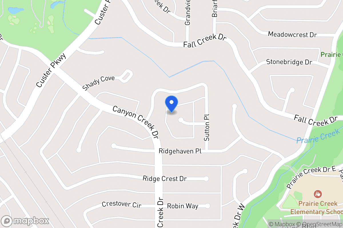 Map of 324 Chaparral Dr