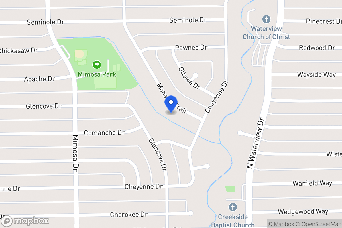 Map of 1221 Mohawk Trl