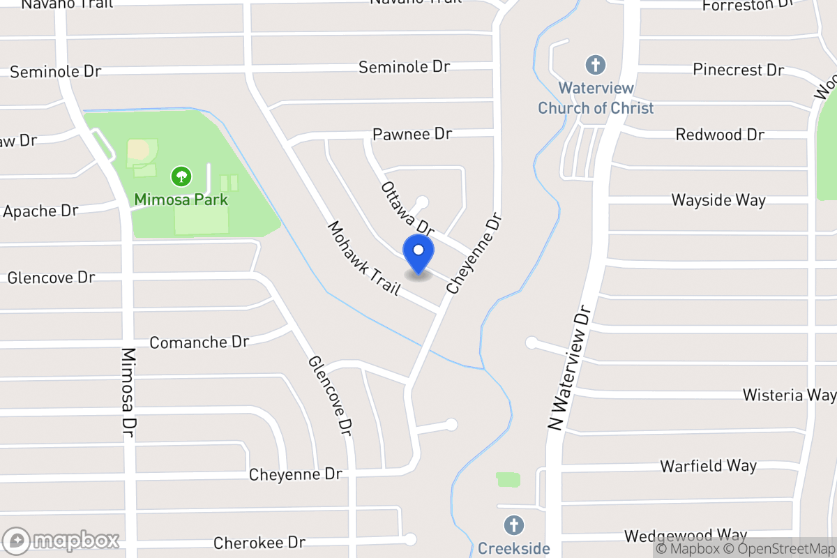 Map of 1218 Mohawk Trl
