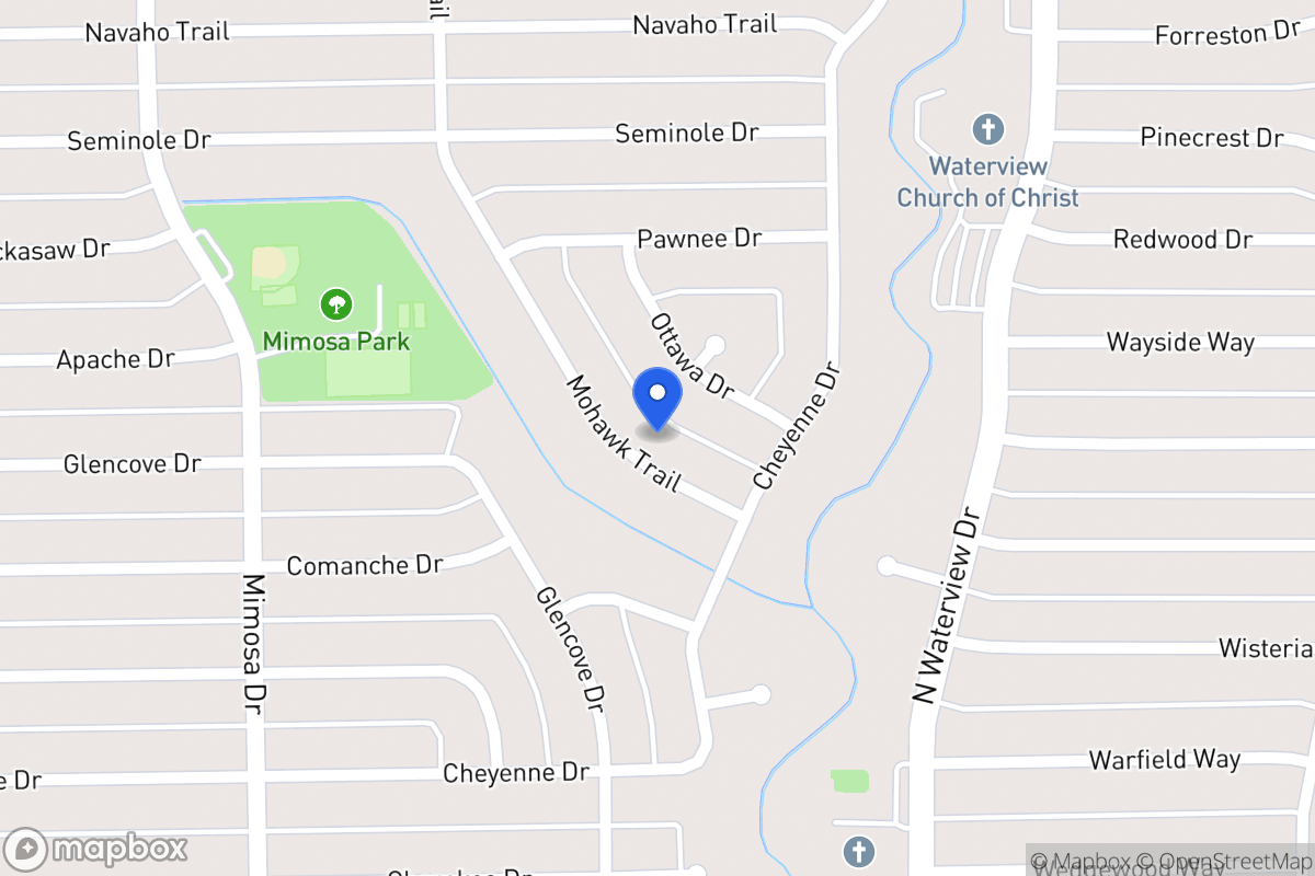 Map of 1222 Mohawk Trl