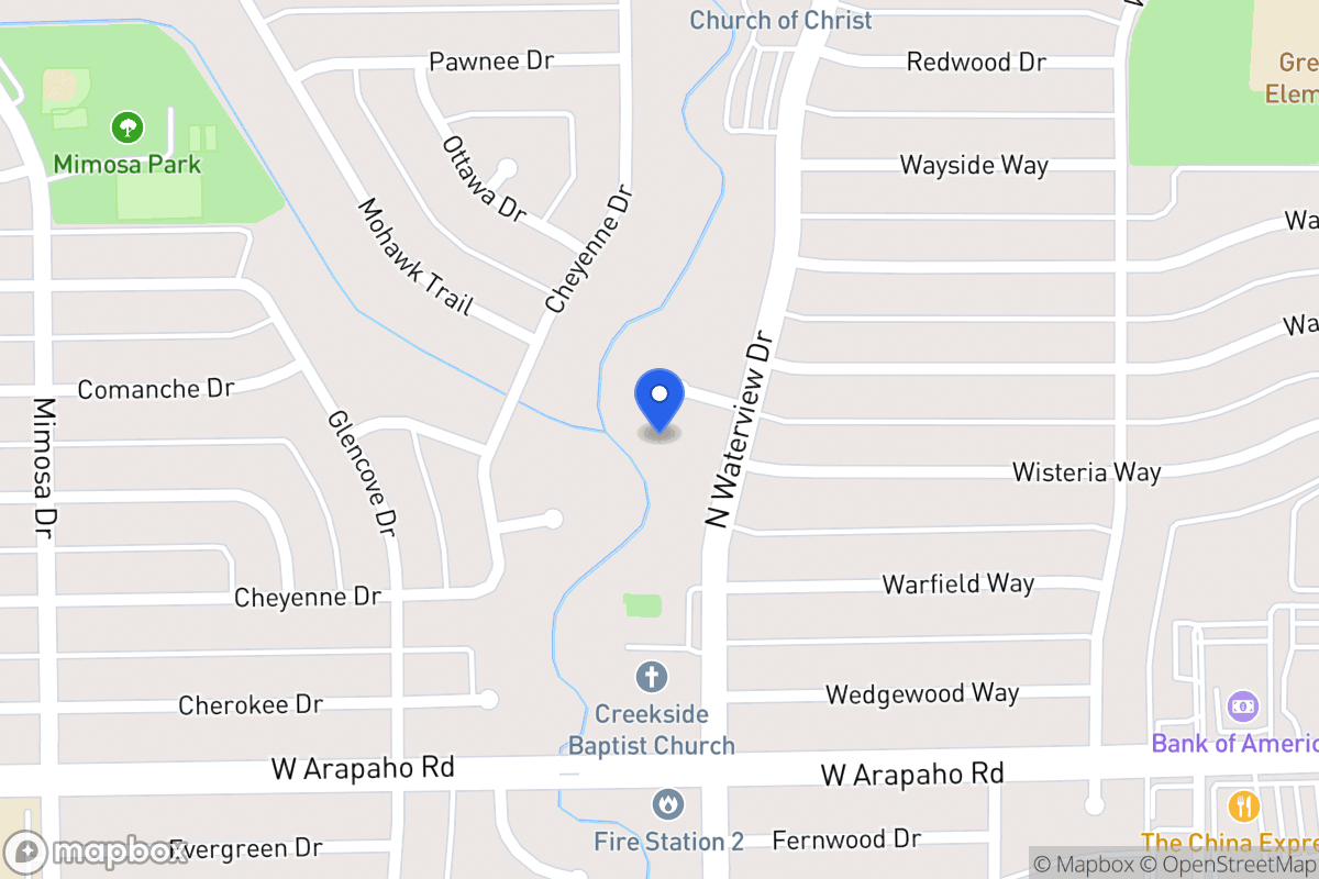 Map of 1 Waterview Pl