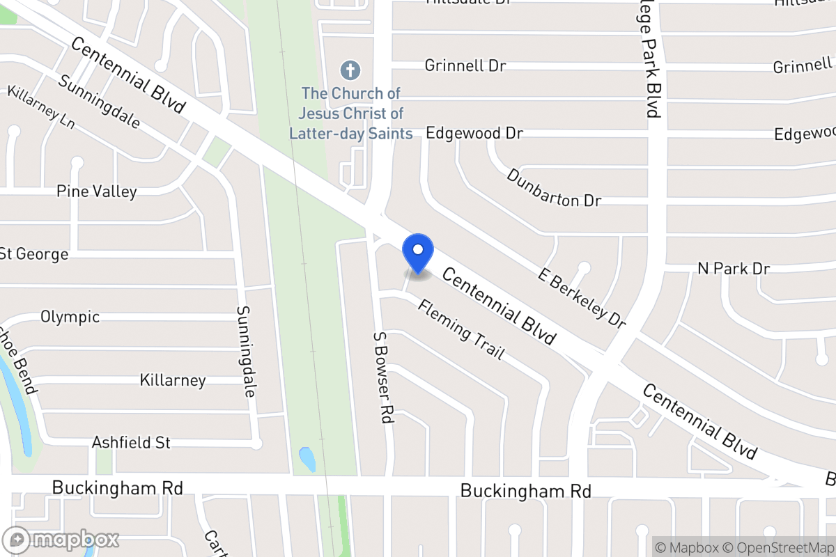 Map of 801 Fleming Trl