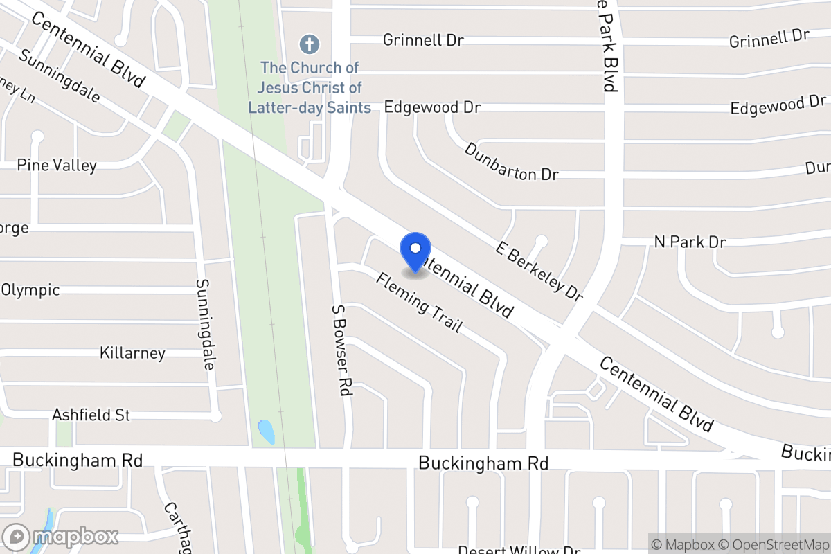Map of 807 Fleming Trl