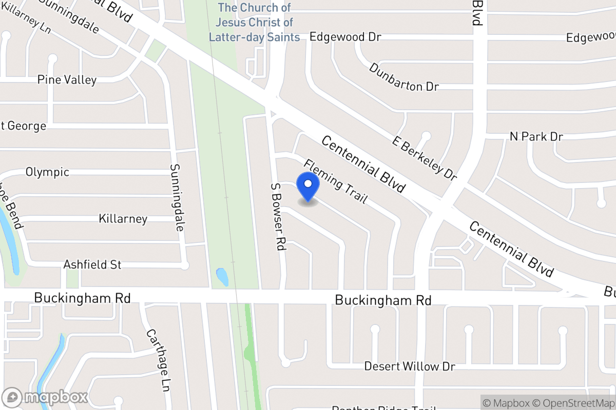 Map of 805 Napier Dr