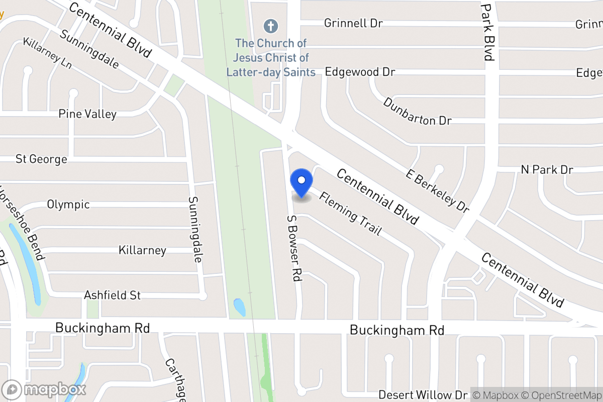 Map of 800 Fleming Trl