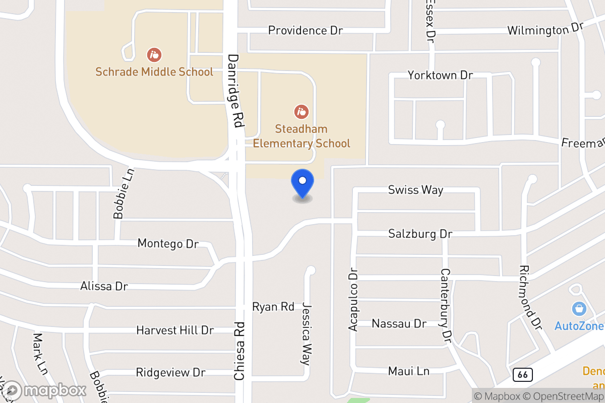 Map of 7505 Salzburg Dr