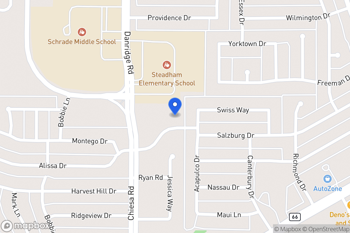 Map of 7507 Salzburg Dr