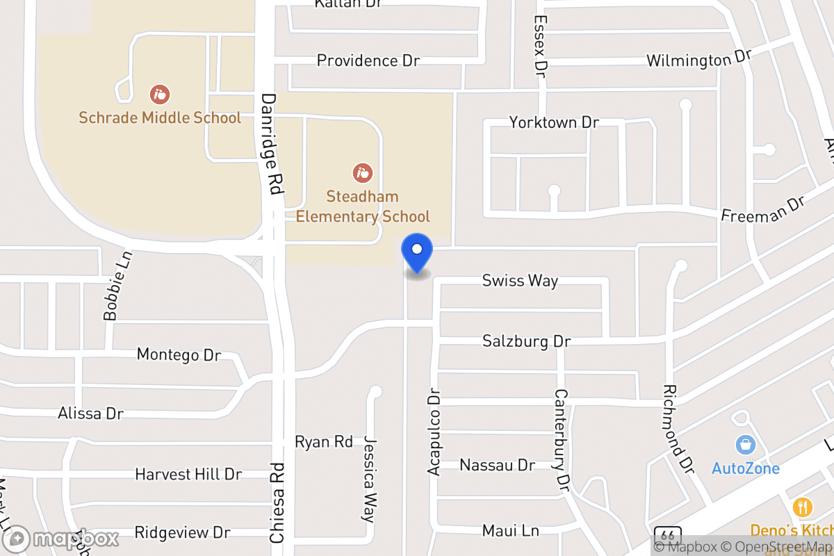 Map of 6309 Acapulco Dr