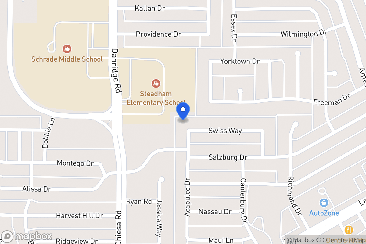 Map of 6313 Acapulco Dr
