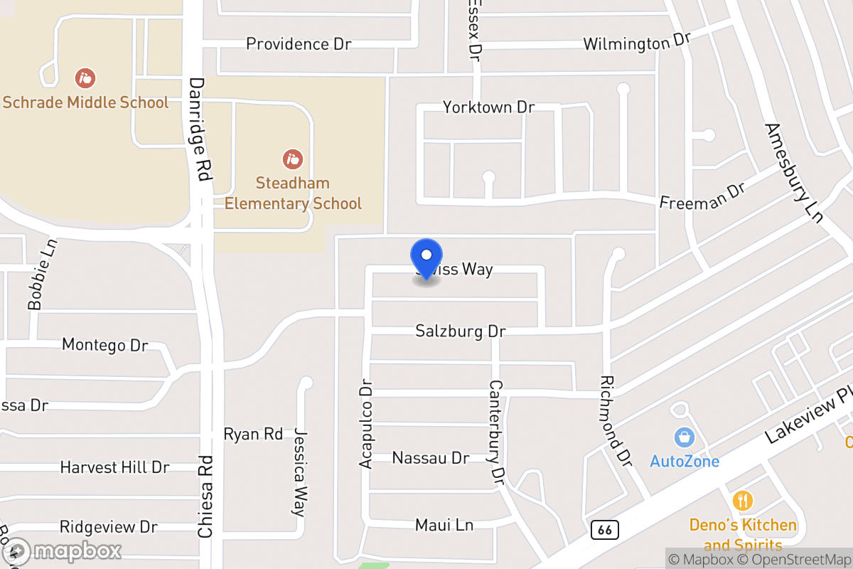 Map of 7614 Swiss Way