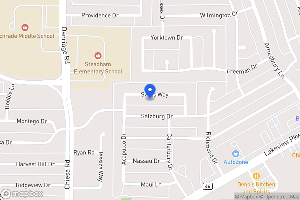 Map of 7702 Swiss Way