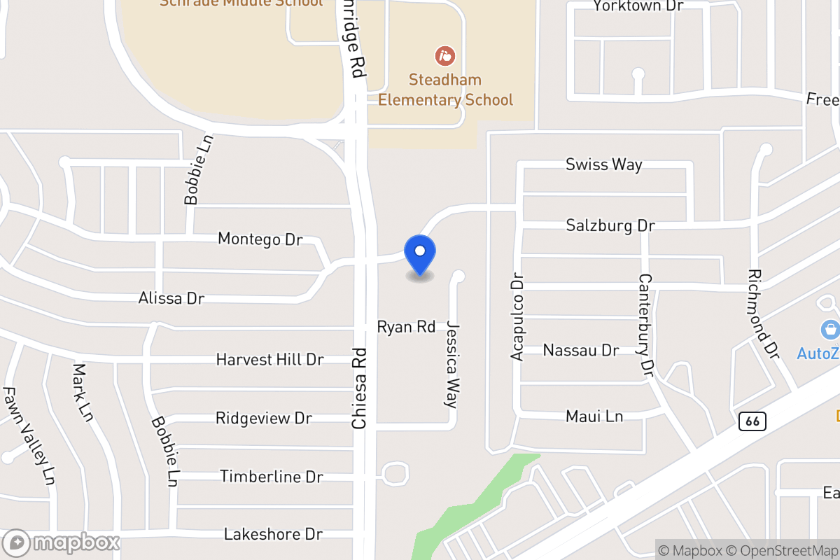 Map of 7406 Salzburg Dr
