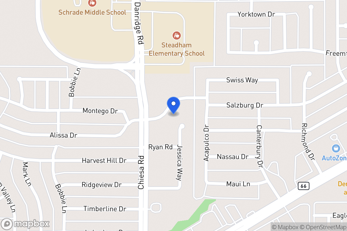 Map of 7410 Salzburg Dr