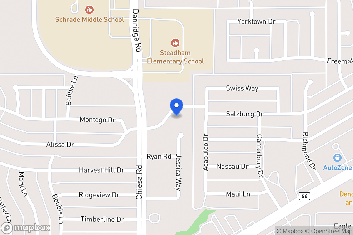Map of 7502 Salzburg Dr