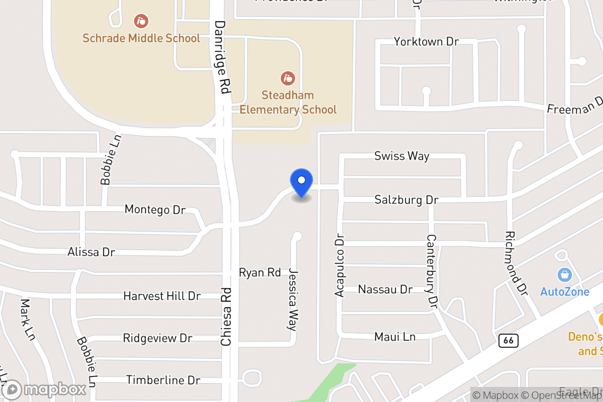 Map of 7506 Salzburg Dr