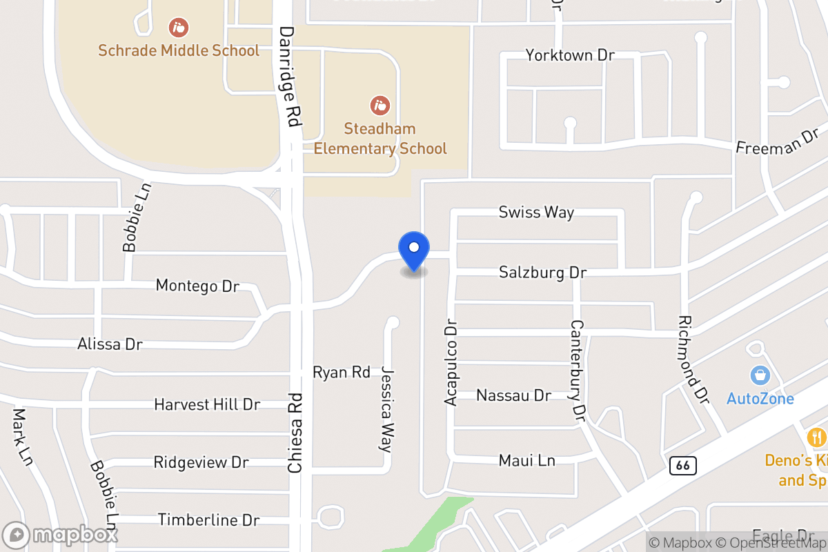 Map of 7510 Salzburg Dr