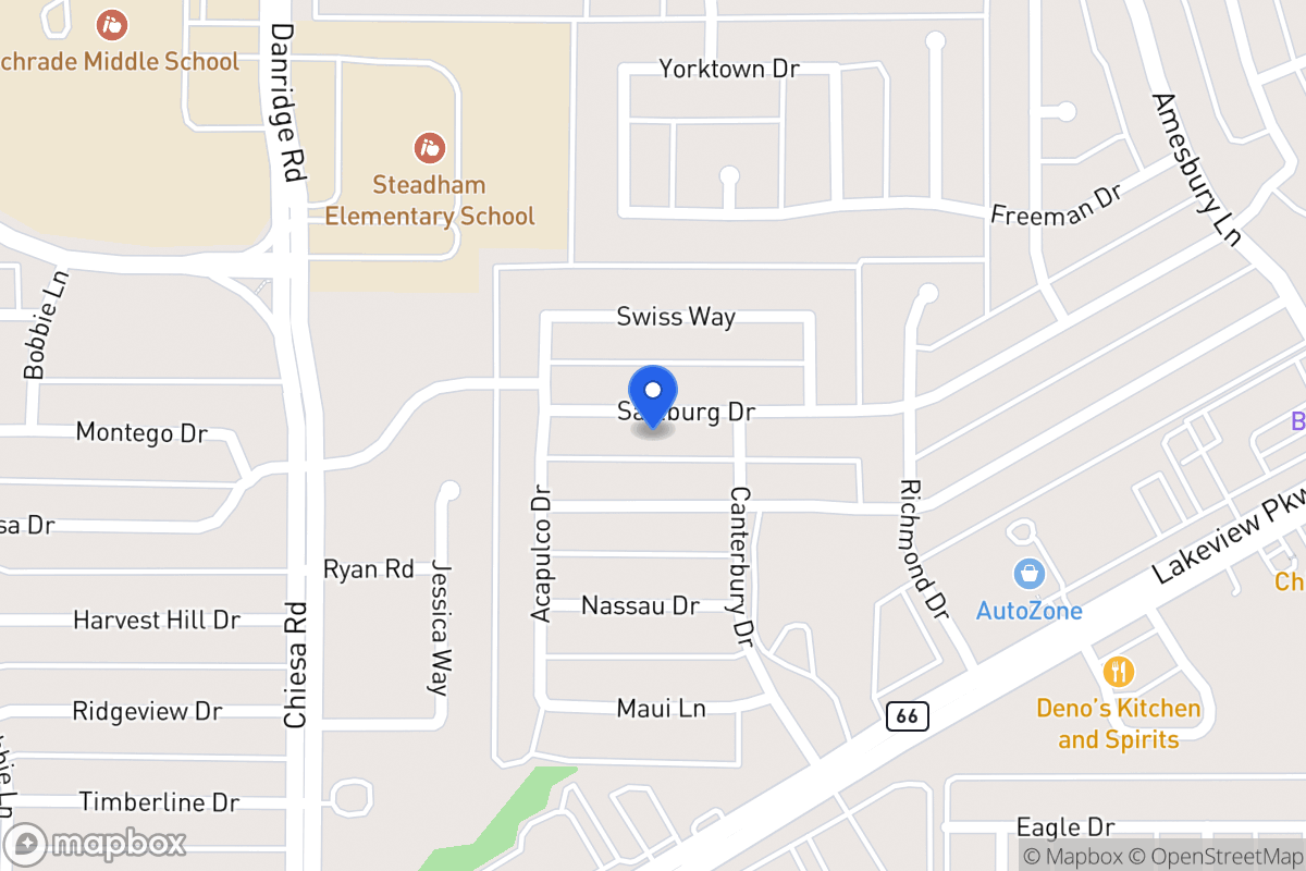 Map of 7702 Salzburg Dr