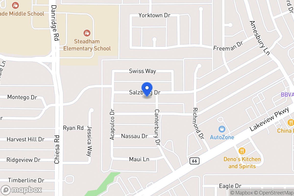 Map of 7710 Salzburg Dr