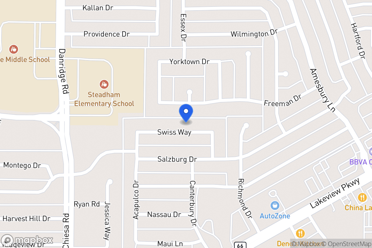 Map of 7713 Swiss Way