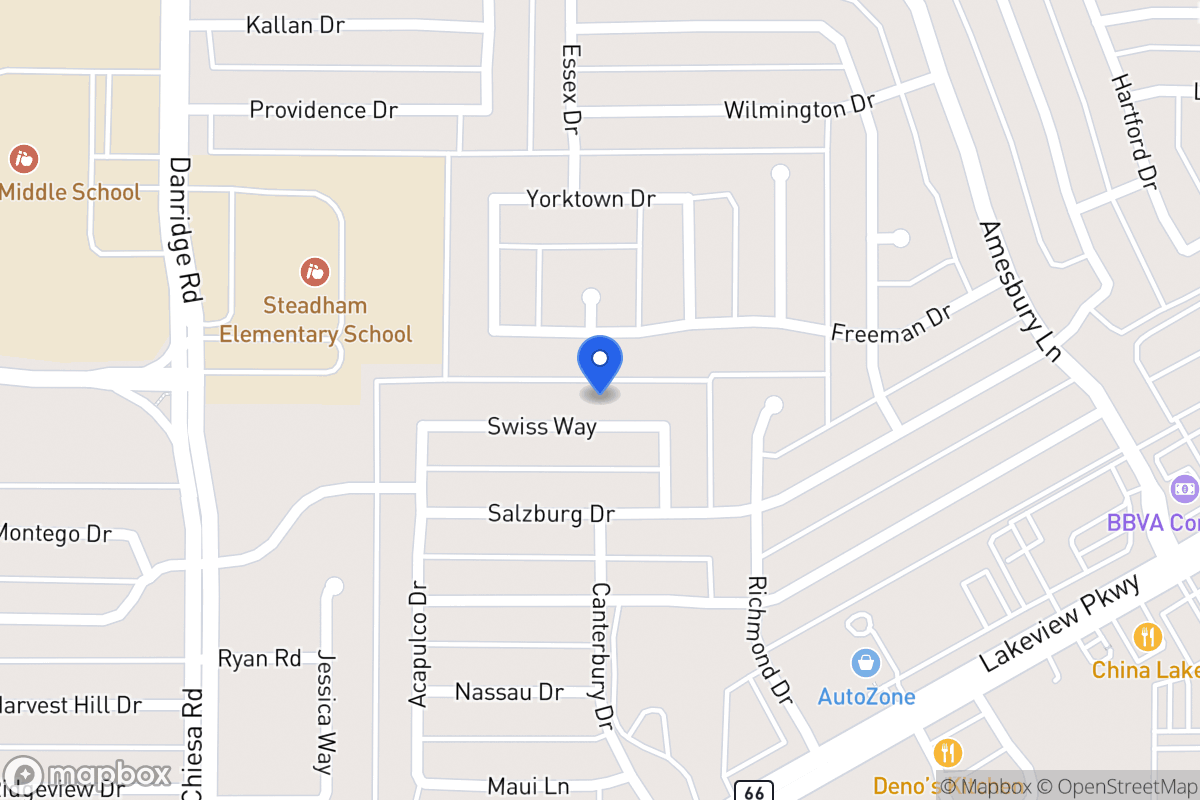 Map of 7717 Swiss Way