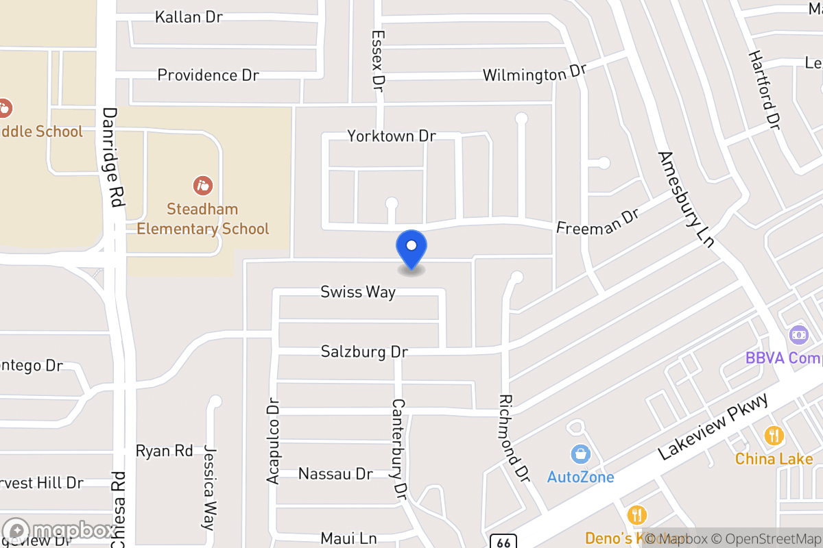 Map of 7801 Swiss Way