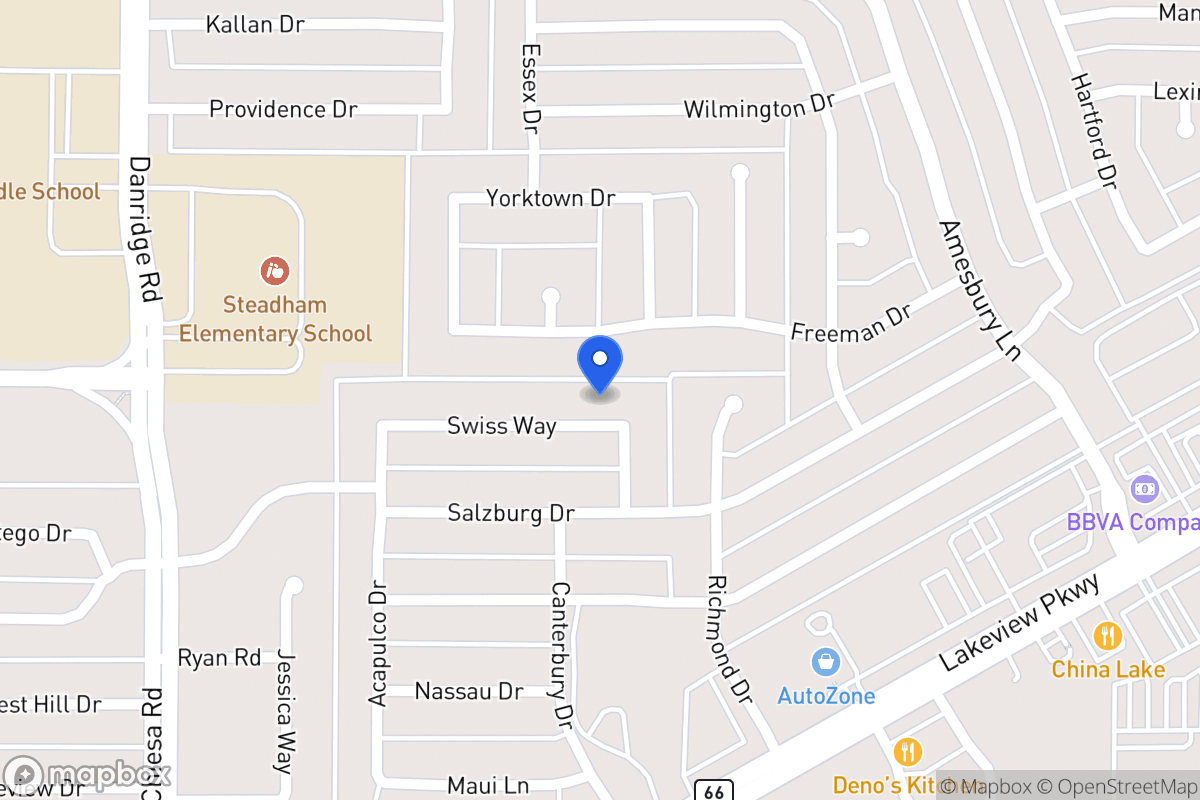 Map of 7805 Swiss Way