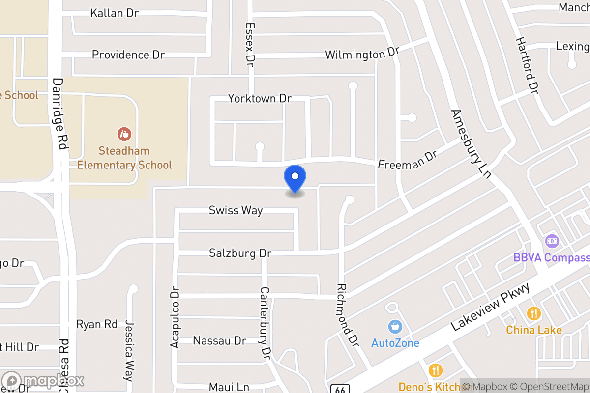Map of 7809 Swiss Way