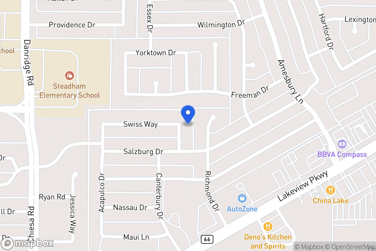 Map of 6314 Swiss Way
